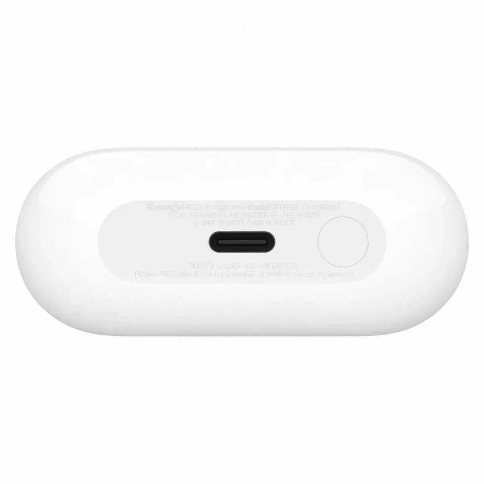 Samsung Galaxy Buds3 trådlösa hörlurar Vit