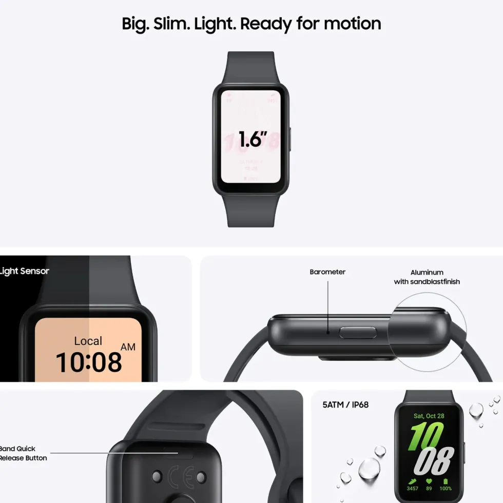 Samsung Galaxy Fit 3 Svart