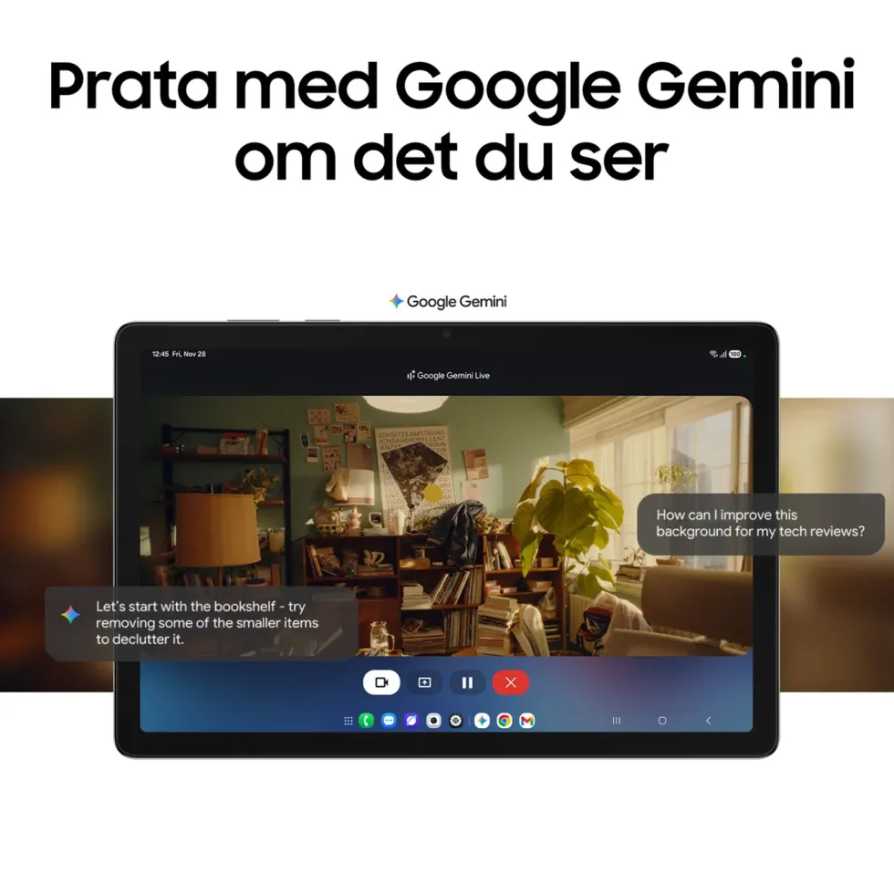 Samsung Galaxy Tab A11+ 11" surfplatta 5G 128 GB
