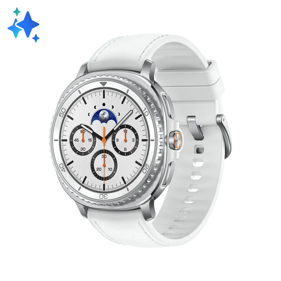 Samsung Galaxy Watch8 Classic 46mm Bluetooth Vit