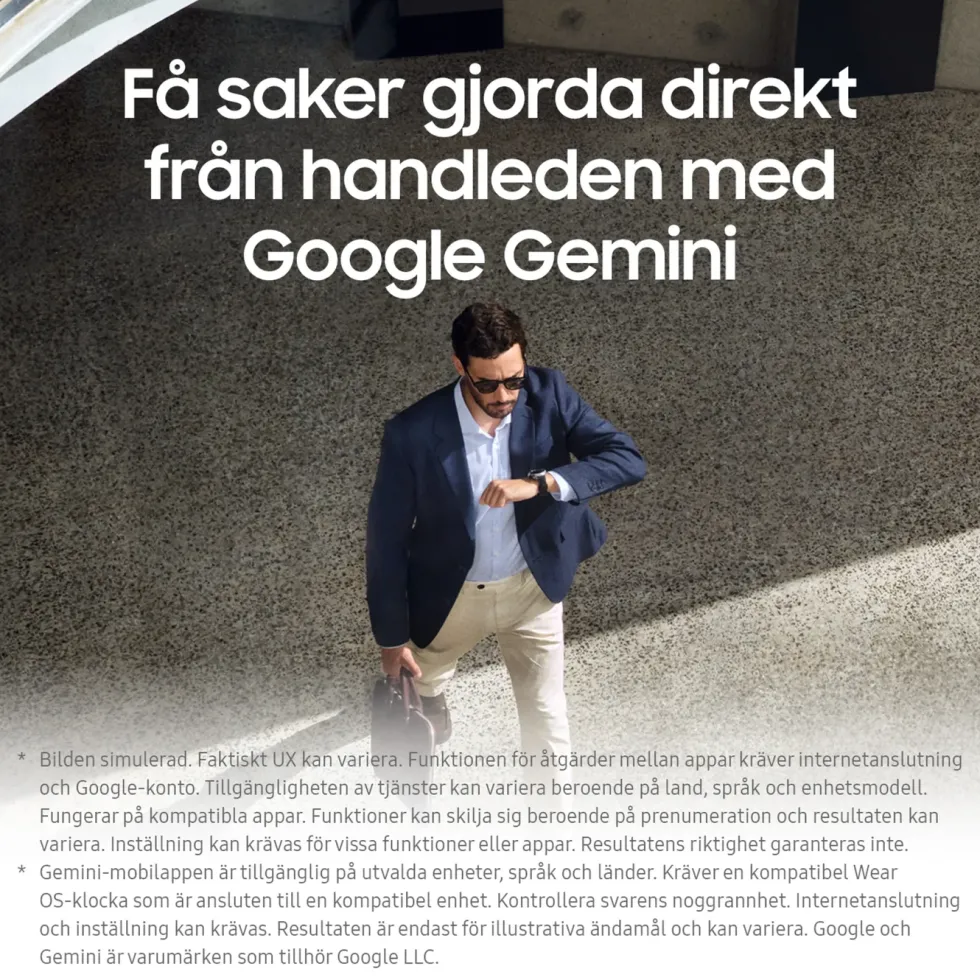 Samsung Galaxy Watch8 Classic 46mm Bluetooth + 4G Svart