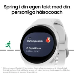 Samsung Galaxy Watch8 44mm Bluetooth + 4G Silver
