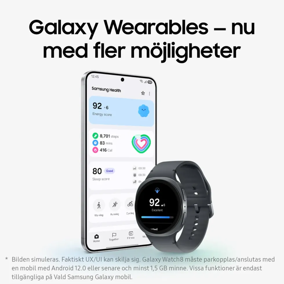 Samsung Galaxy Watch8 44mm Bluetooth Silver