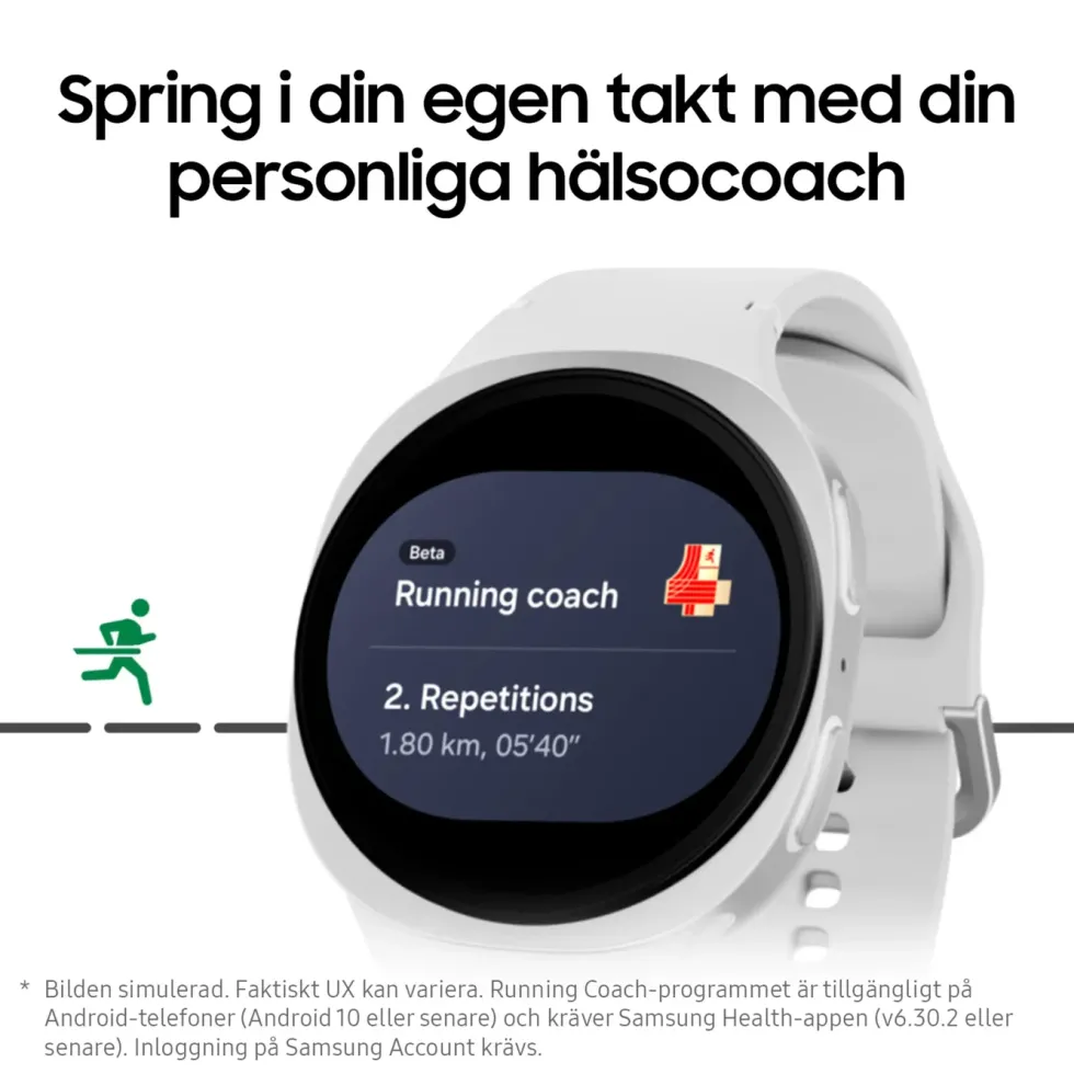 Samsung Galaxy Watch8 40mm Bluetooth + 4G Graphite