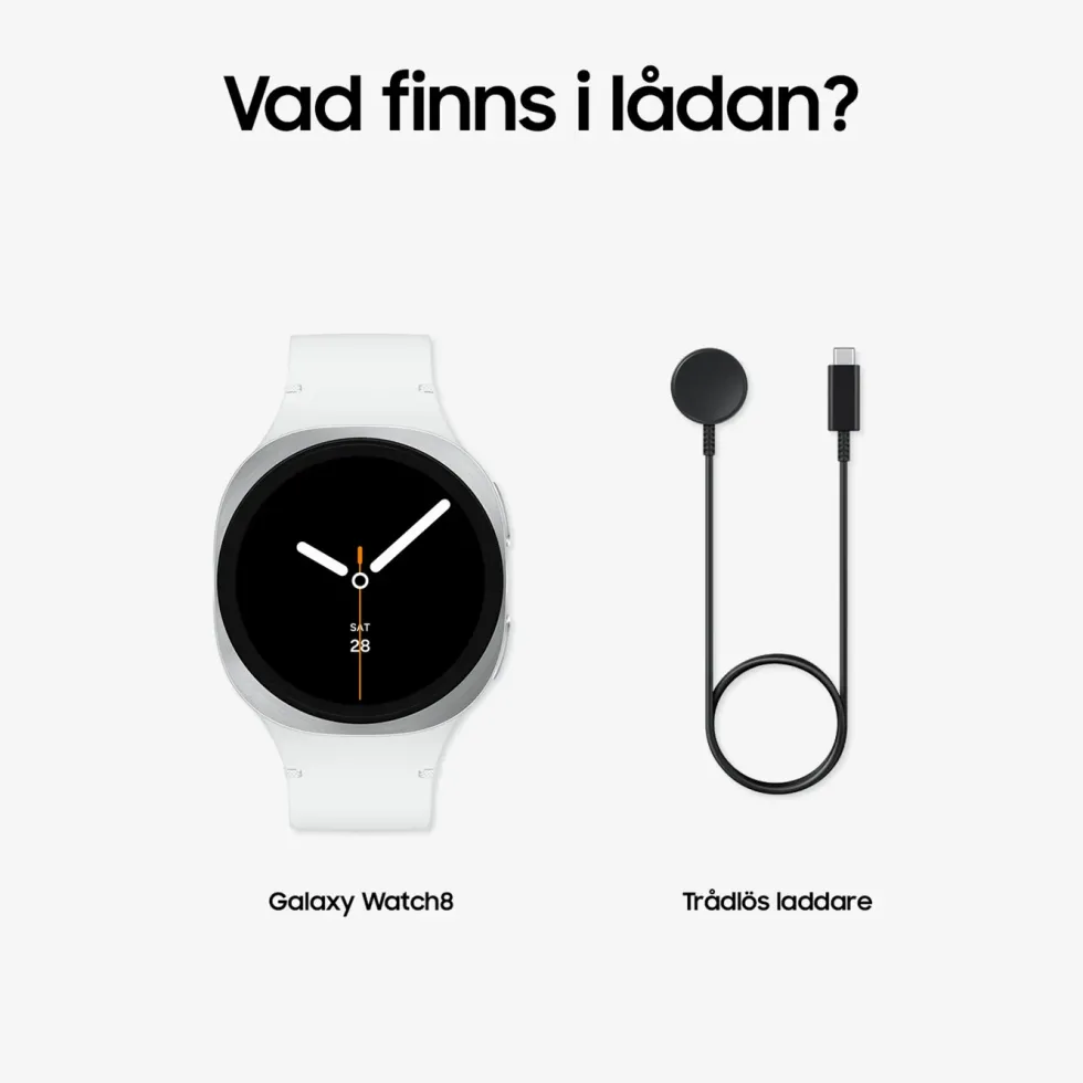 Samsung Galaxy Watch8 40mm Bluetooth Silver
