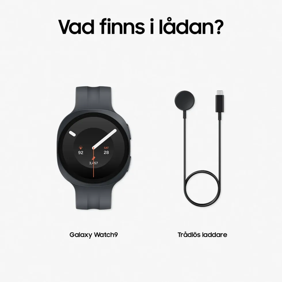 Samsung Galaxy Watch9 40mm Bluetooth + 4G Graphite