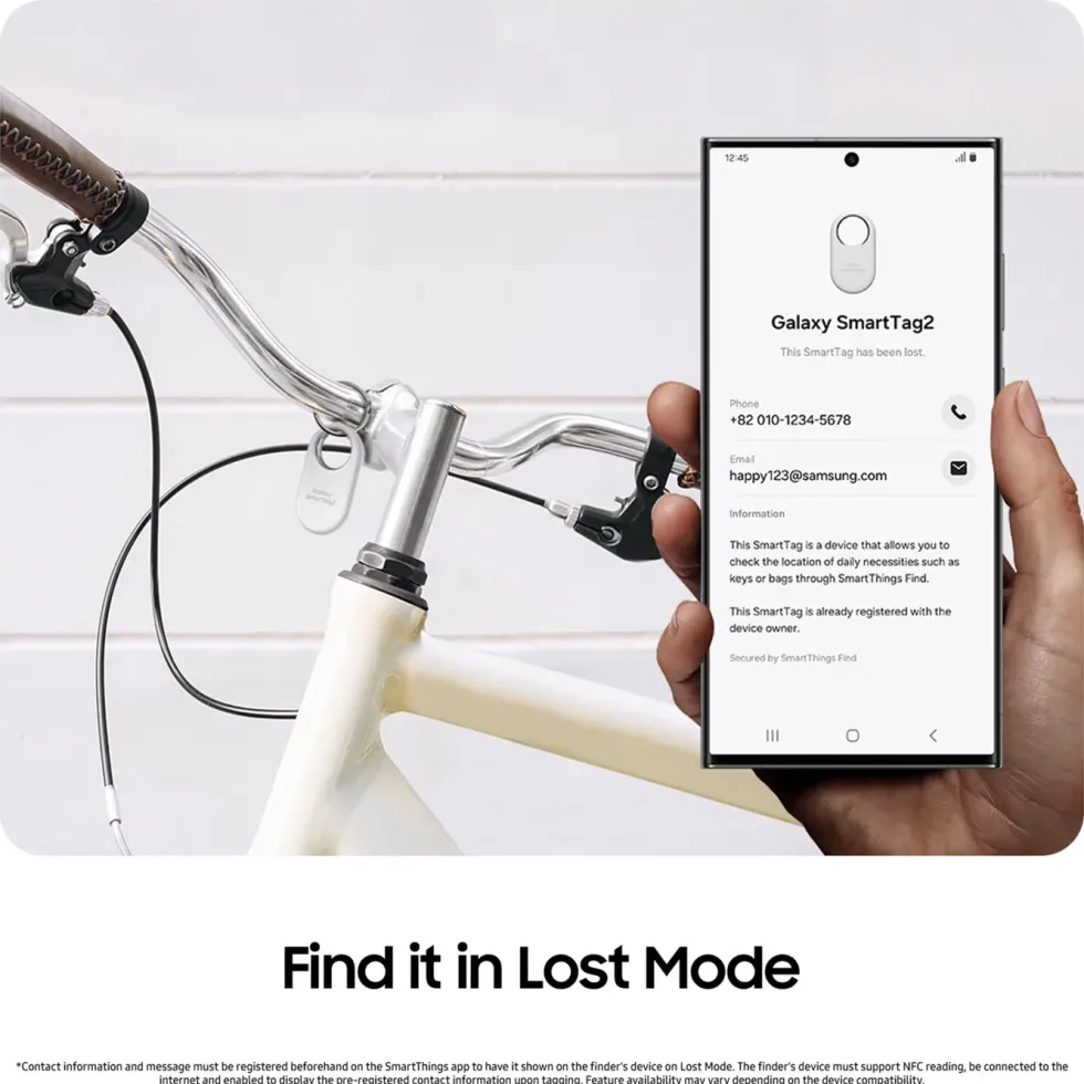 Samsung SmartTag2 Svart