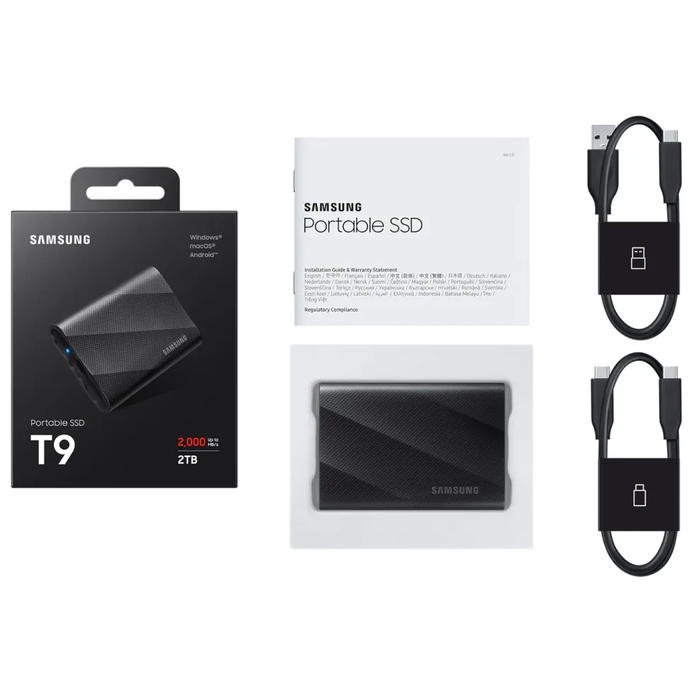 Samsung T9 Extern SSD-disk 2 TB