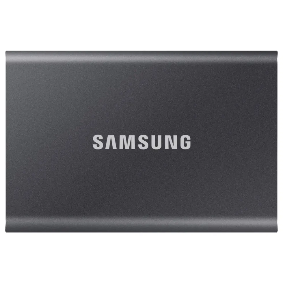 Samsung T7 Extern SSD-disk 1 TB Grå