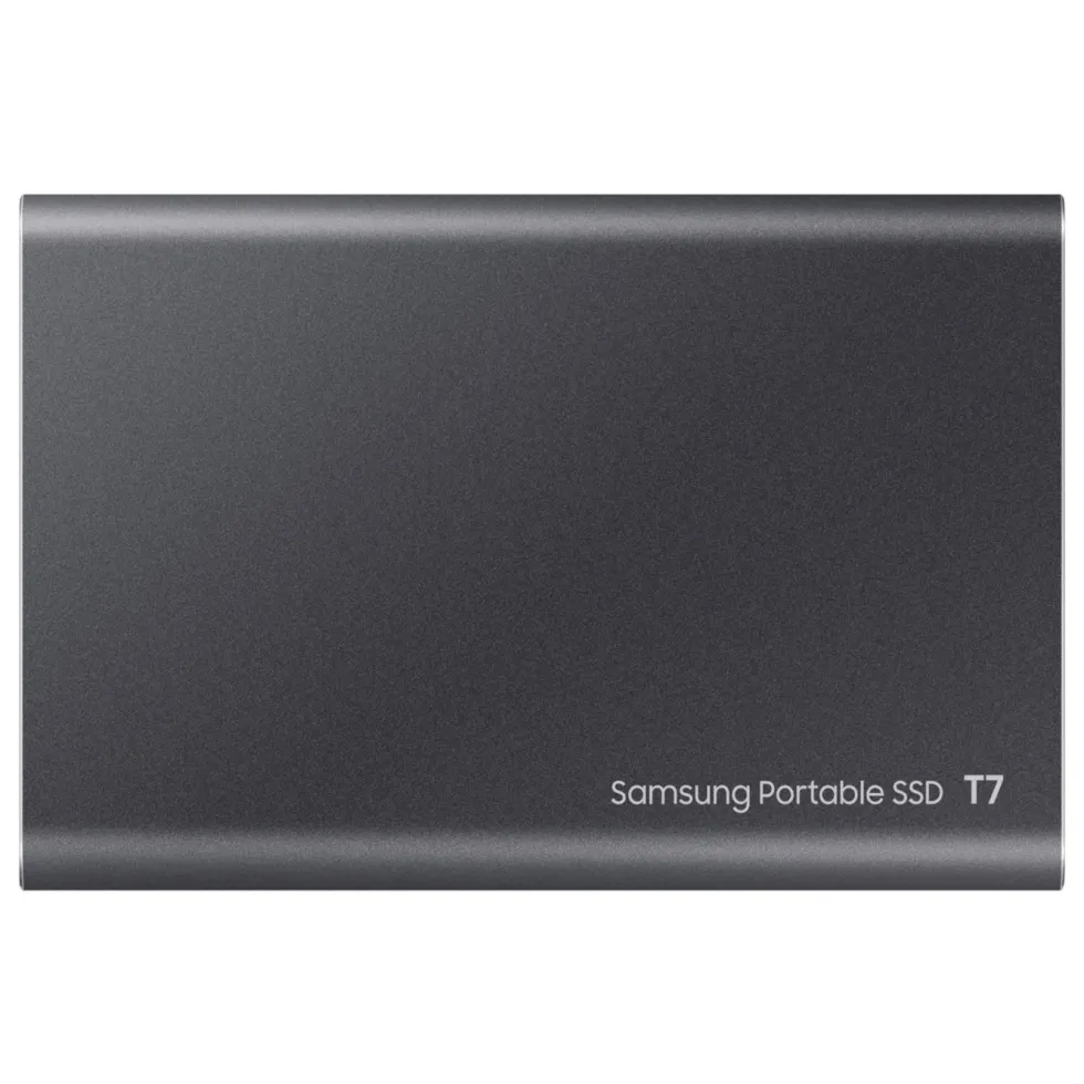 Samsung T7 Extern SSD-disk 1 TB Grå