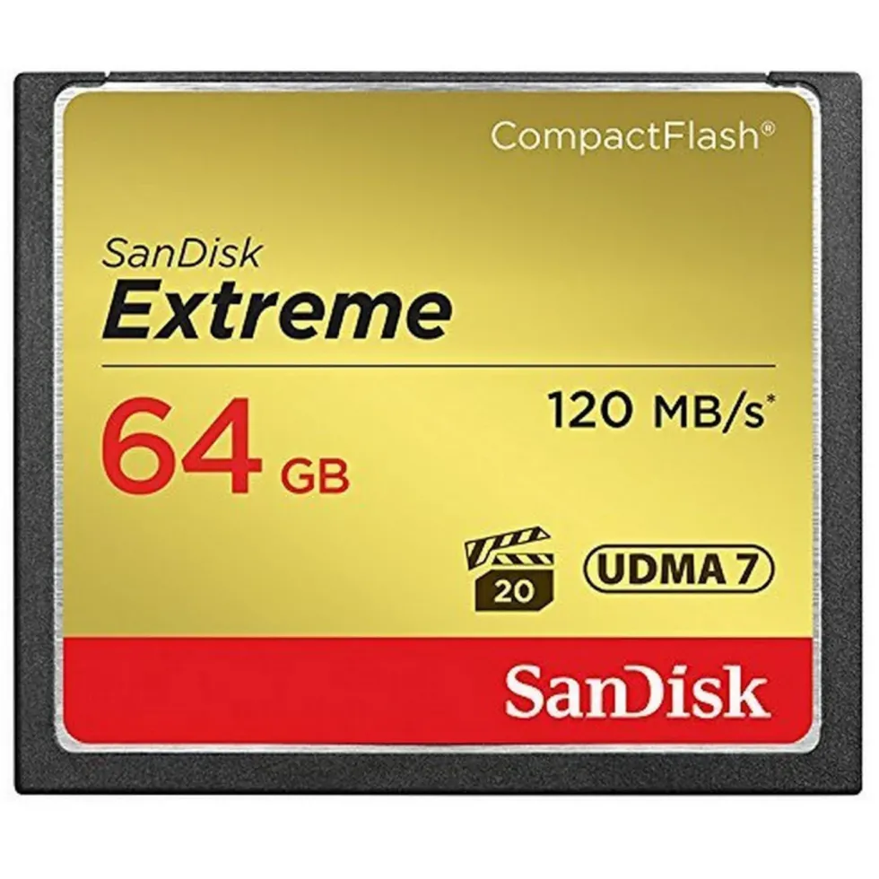 Sandisk Extreme CF-kort 64 GB