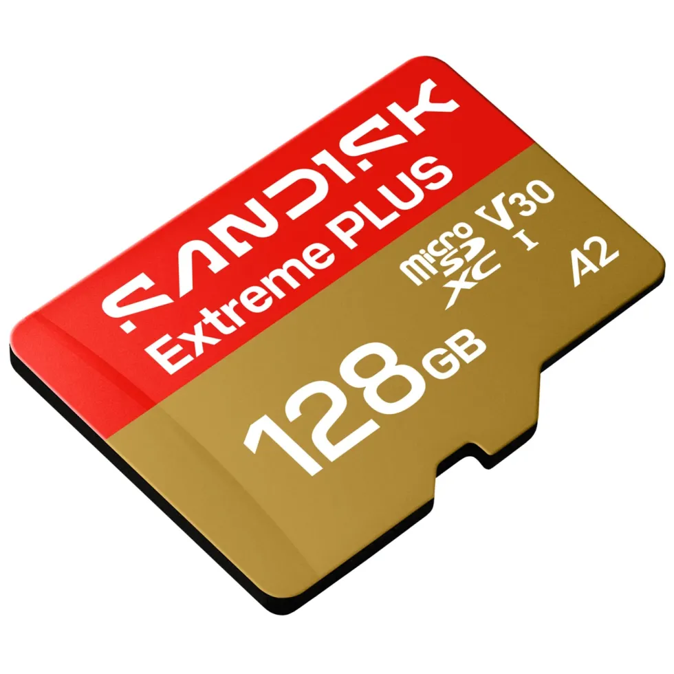 Sandisk Extreme PLUS microSDXC 128 GB – 250/120 MB/s