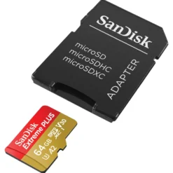 Sandisk Extreme Plus Micro-SD-kort 64 GB