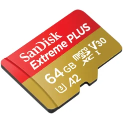 Sandisk Extreme Plus Micro-SD-kort 64 GB