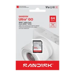 Sandisk Ultra Go SDHC-minneskort 64 GB