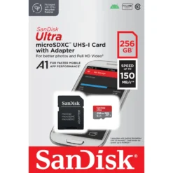 Sandisk Ultra Micro-SD-kort 256 GB SDXC
