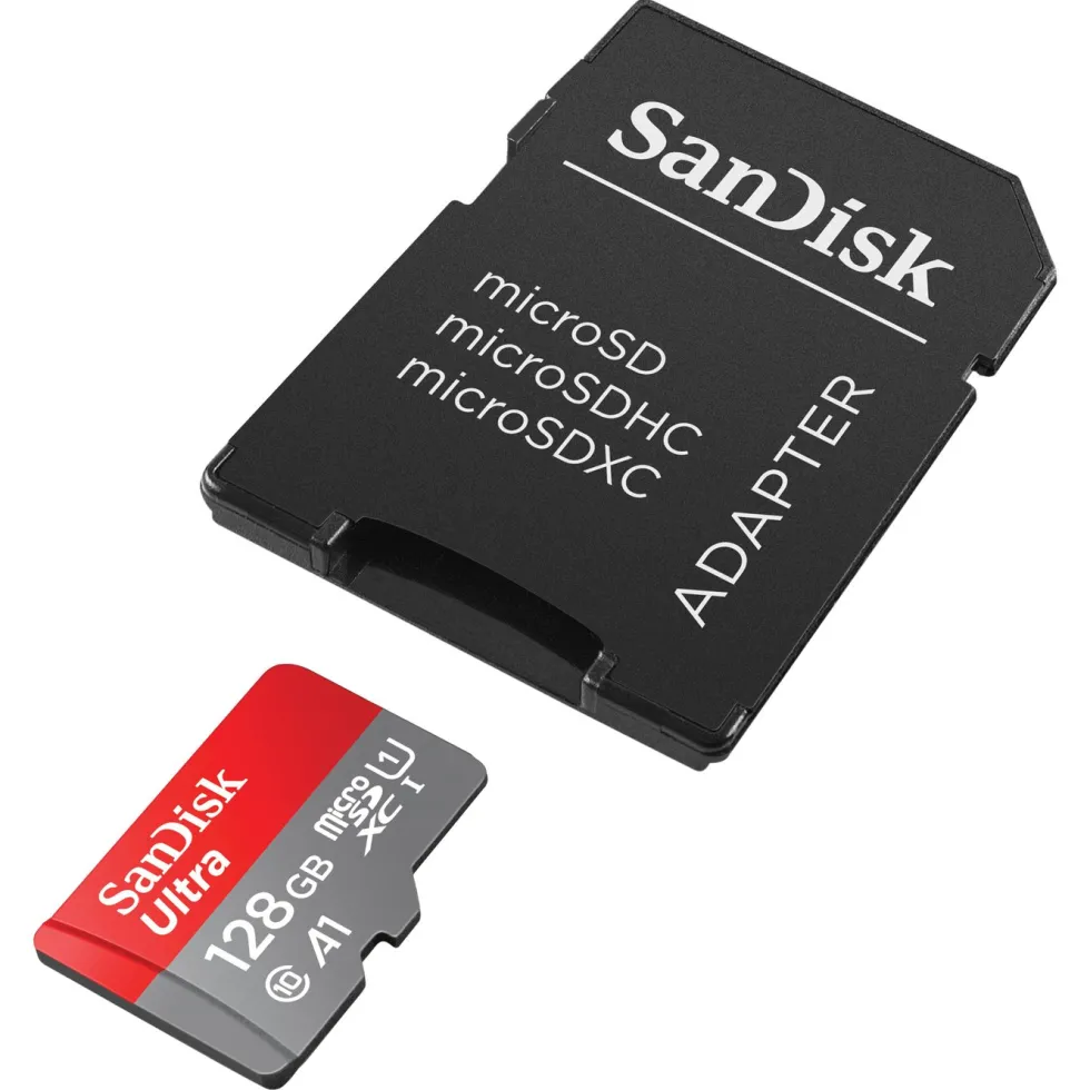 Sandisk Ultra Micro-SD-kort 128 GB SDXC