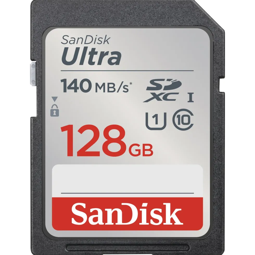 Sandisk Ultra SD-kort 128 GB SDXC