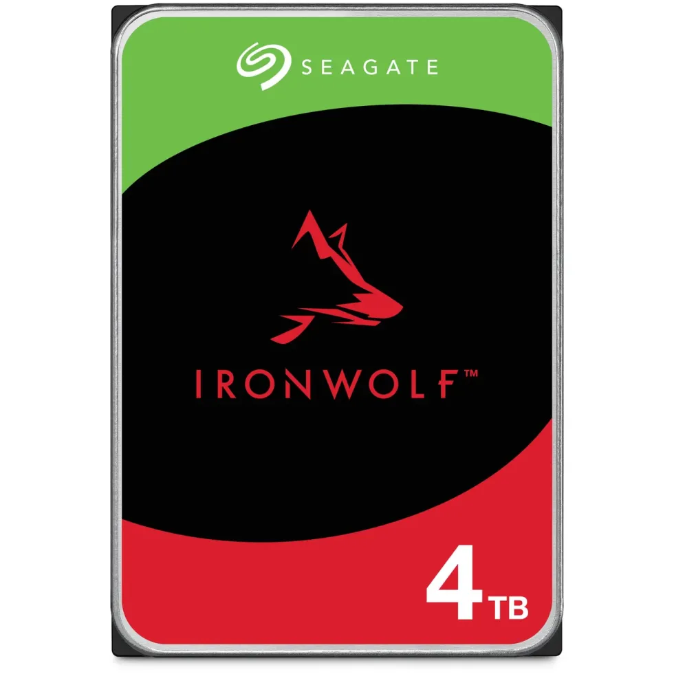 Seagate Ironwolf Intern hårddisk 3,5” 4 TB