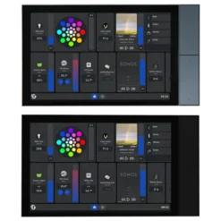Shelly Wall Display XL smart kontrollpanel Svart