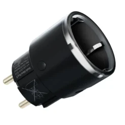Shelly Wave Plug S LR – smart Z-Wave-plugg med energimätning Svart