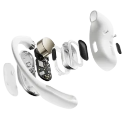 Shokz OpenFit Air Trådlösa hörlurar Vit
