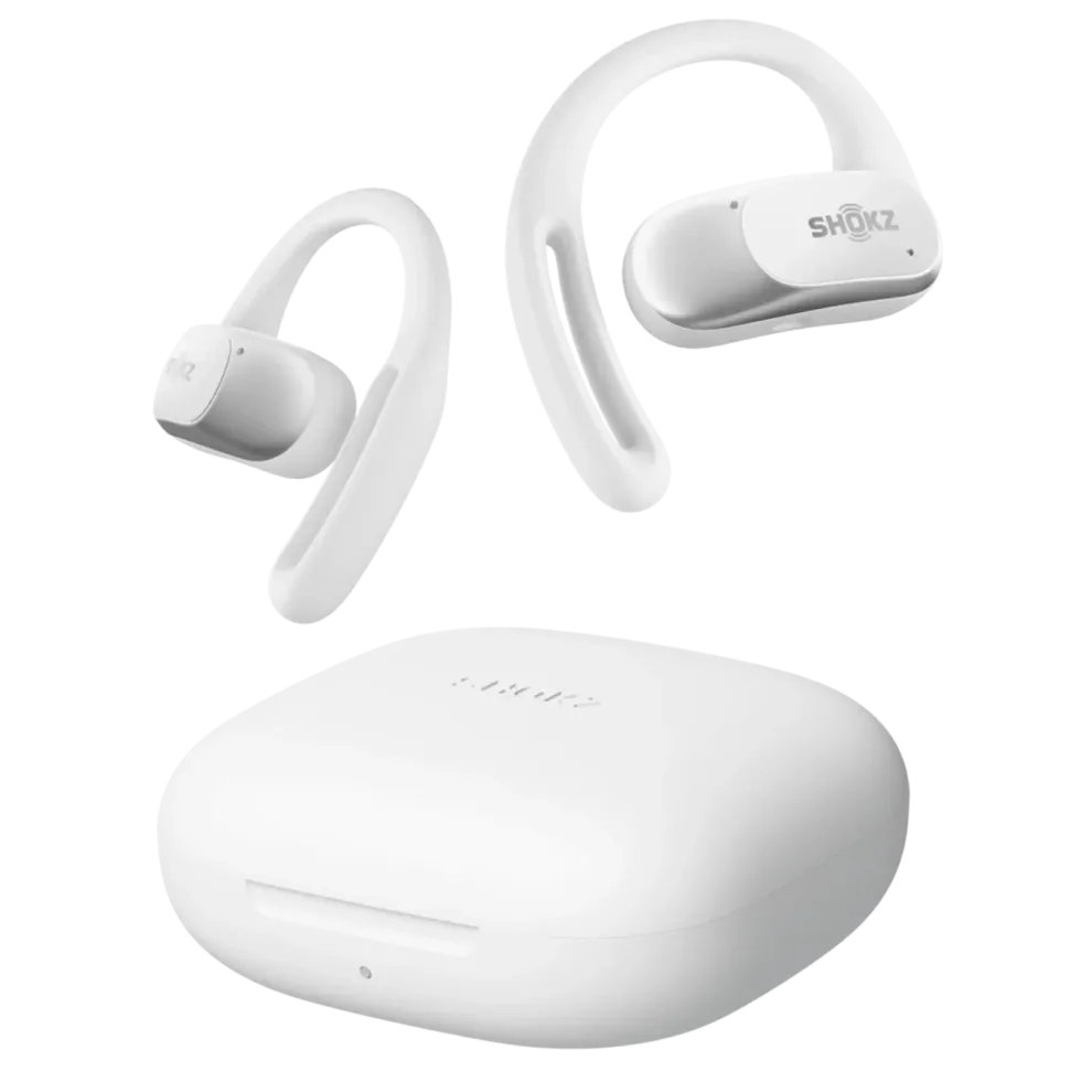 Shokz OpenFit Air Trådlösa hörlurar Vit