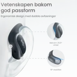 Shokz OpenFit Air Trådlösa hörlurar Svart