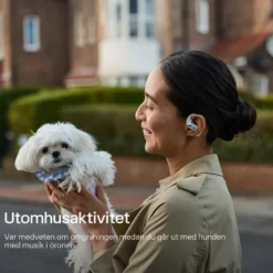 Shokz OpenFit 2+ open-ear-hörlurar Grå