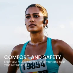 Shokz OpenRun Mini Trådlösa hörlurar USB-C