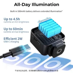 SmallRig Videolampa för actionkameror