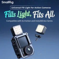 SmallRig Videolampa för actionkameror