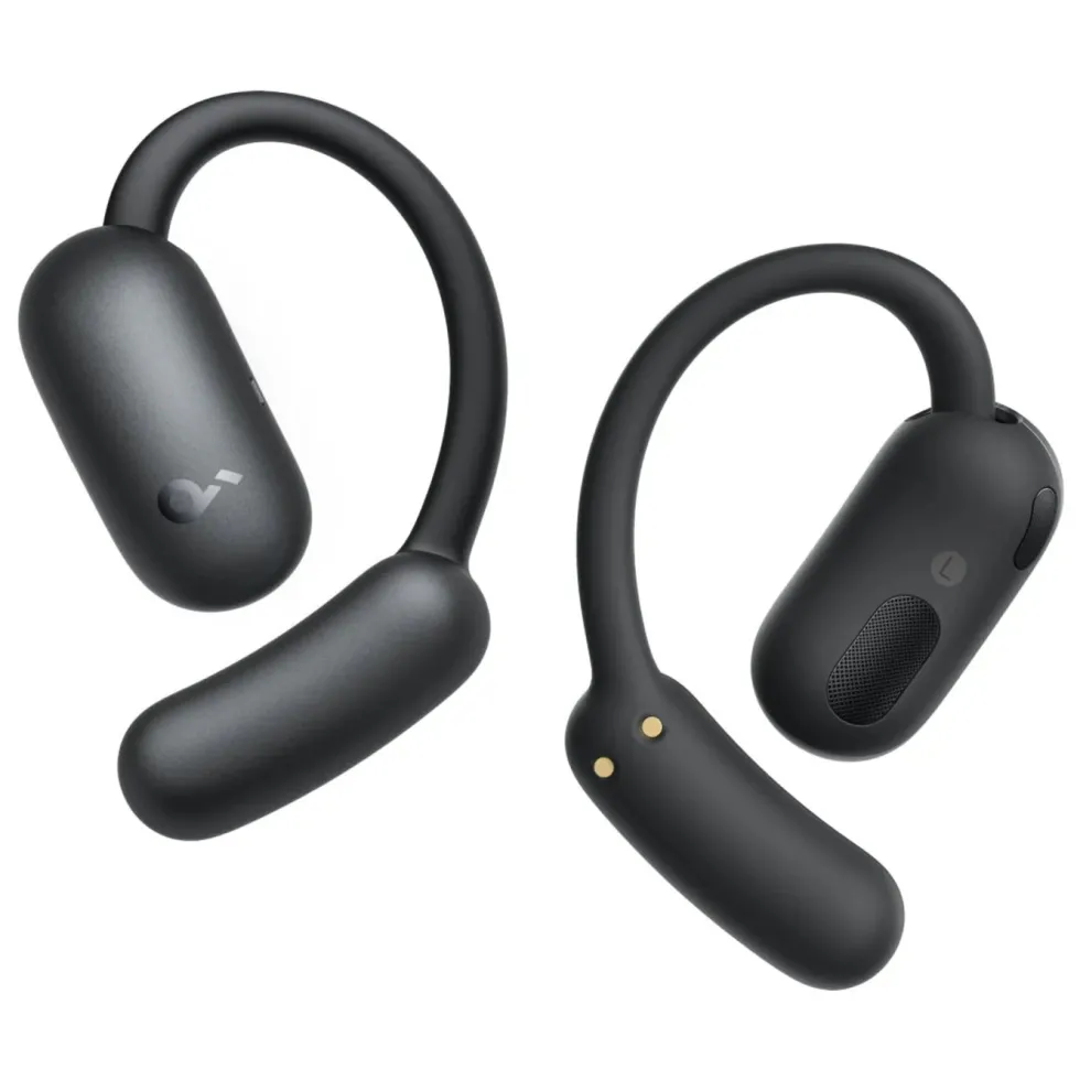 Soundcore AeroFit 2 Open-Ear hörlurar Svart