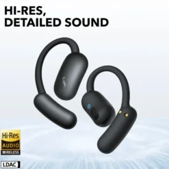 Soundcore AeroFit 2 Open-Ear hörlurar Svart
