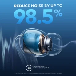 Soundcore Liberty 4 NC trådlösa hörlurar med brusreducering Clear White