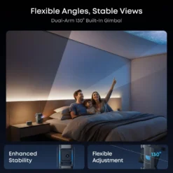 Soundcore Nebula P1 bärbar projektor med avtagbara högtalare