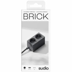 Sudio Brick grenuttag med GaN-laddning 30 W Svart