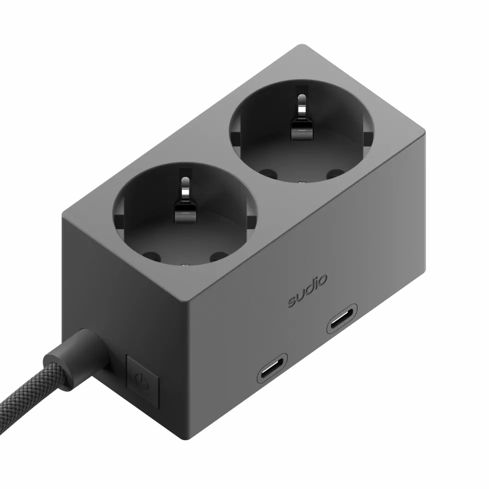 Sudio Brick grenuttag med GaN-laddning 30 W Svart