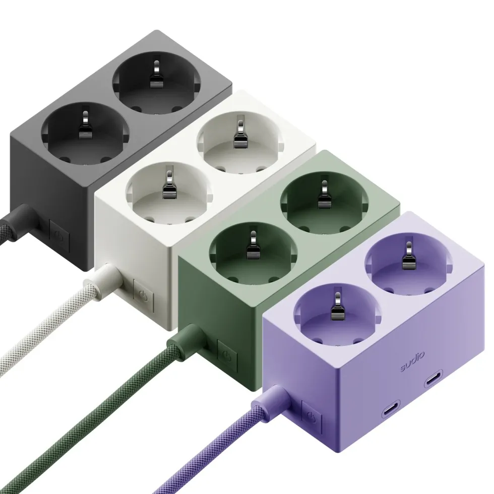 Sudio Brick grenuttag med GaN-laddning 30 W Grön