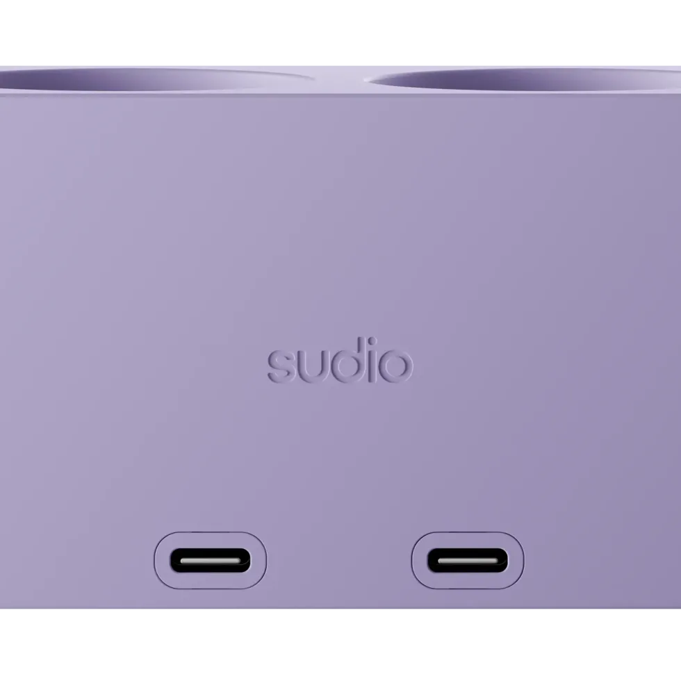 Sudio Brick grenuttag med GaN-laddning 30 W Lila