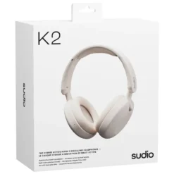 Sudio K2 trådlösa over-ear-hörlurar Vit