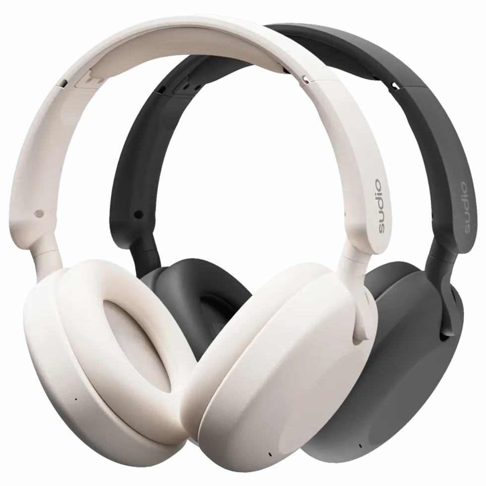 Sudio K2 trådlösa over-ear-hörlurar Svart