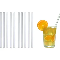Sugrör i Glas 10-pack