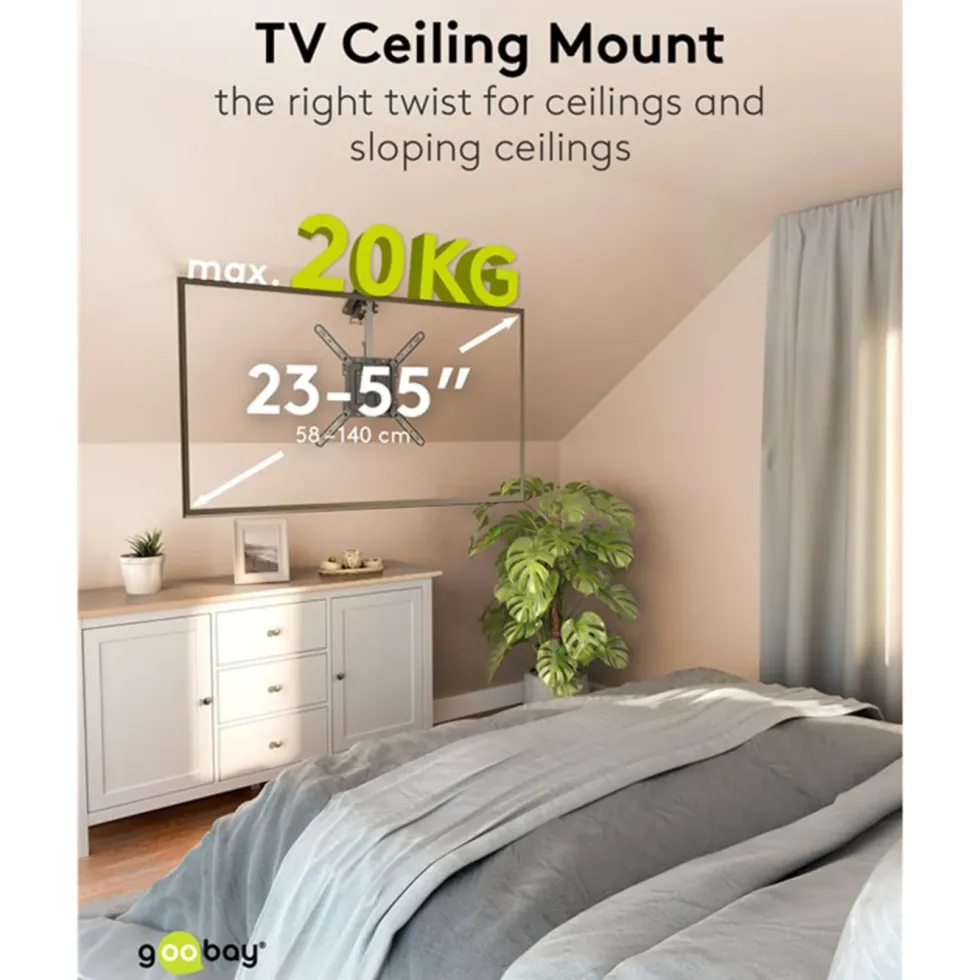 Takfäste för tv 23–55”