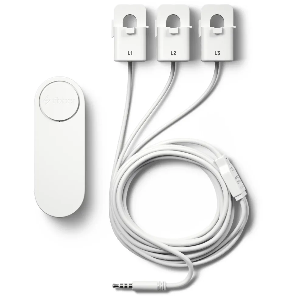 Tibber Pulse CT realtidsmätare med lastbalansering Startpaket