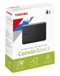Toshiba Canvio Basics Extern hårddisk 4 TB