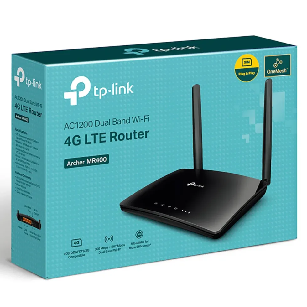 TP-Link Archer MR400 4G-router AC1200