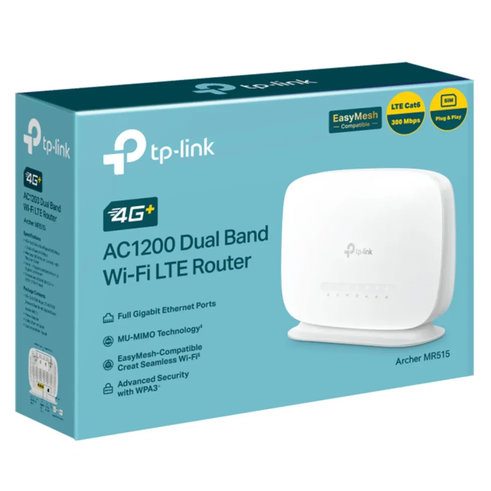 TP-Link Archer MR515 4G+-router AC1200