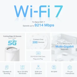 TP-Link Deco BE65-5G mesh-nod BE9300 1-pack