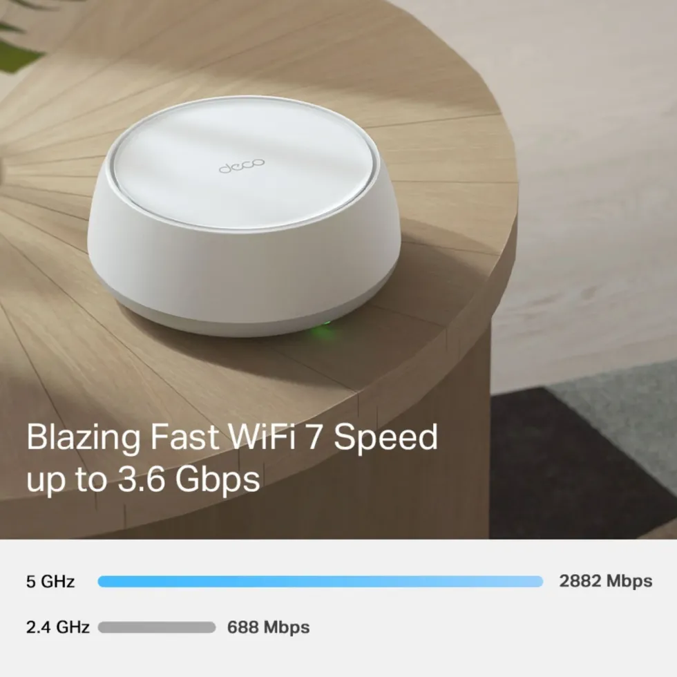 TP-Link Deco BE22 Mesh-system med Wifi 7 BE3600